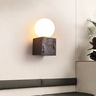 Celako™ Tenebris Wall Light | Black Travertine Kitchen Island Lighting