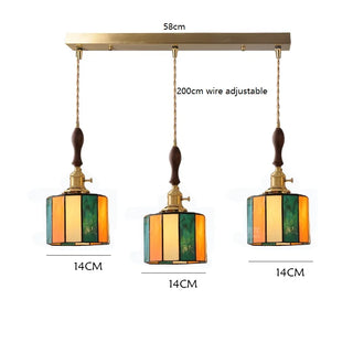 Celako™ Korae Pendant Light | Glass Dining Room Lighting