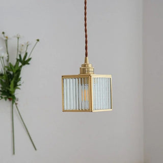 Celako™ Aurovitro Pendant Light | Glass Bedroom Lighting