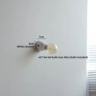 Celako™ Cerula Wall Light | Ceramic Bedside Lighting