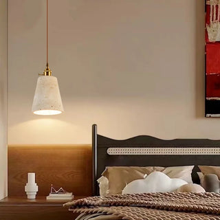 Celako™ Ambrino Pendant Light | Yellow Travertine Modern Style