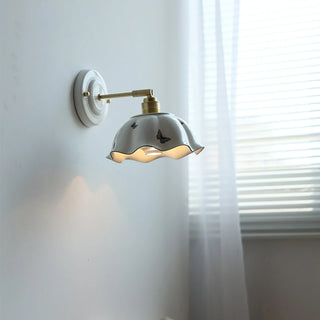 Celako™ Papilio Wall Light | Ceramic Entryway Lighting