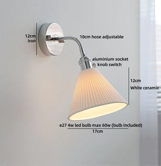Celako™ Lunara Wall Light | Glass Entryway Lighting