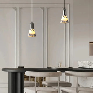 Celako™ Belume Pendant Light | Stone Dining Room Lighting