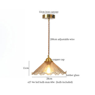 Celako™ Fractura Pendant Light | Glass Stone Kitchen Island Lighting