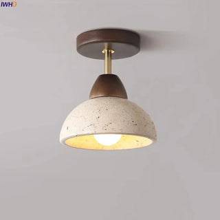 Celako™ Alluvia Ceiling Light | Yellow Travertine Kitchen Island Lighting