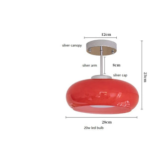 Celako™ Aurelo Ceiling Light | Glass Dining Room Lighting