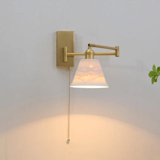 Celako™ Brillia Wall Light | Ceramic Bedroom Lighting