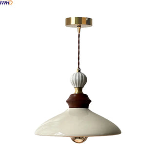 Celako™ Hakuji Pendant Light | Ceramic Japan Vintage Bedroom Lighting
