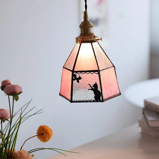 Celako™ Auraglass Pendant Light | Glass Bedroom Lighting