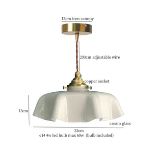 Celako™ Veralume Pendant Light | Glass Bedroom Lighting
