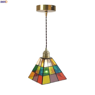 Celako™ Chromata Pendant Light | Glass Bedroom Lighting