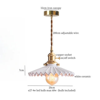 Celako™ Hasami Pendant Light | Ceramic Kitchen Island Lighting