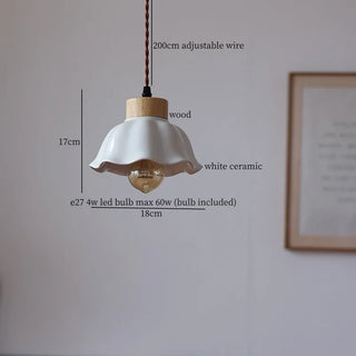 Celako™ Cerafleur Pendant Light | Ceramic Kitchen Island Lighting