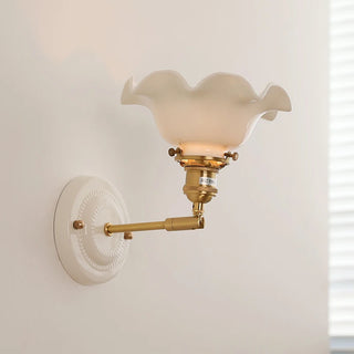 Celako™ Arcilo Wall Light | Ceramic Copper Bedroom Lighting