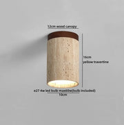Yellow travertine 7