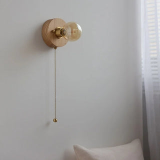 Celako™ Arbiora Wall Light | Wood Bedroom Lighting