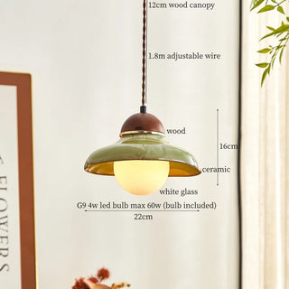 Celako™ Tokonoma Pendant Light | Ceramic Japan Wabi Sabi