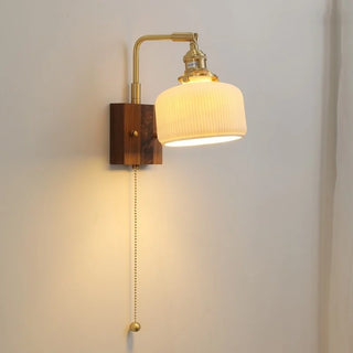 Celako™ Ceraven Wall Light | Copper Ceramic Hallway Lighting