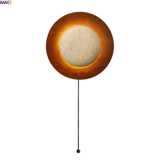 Celako™ Seluna Wall Light | Travertine Living Room Lighting