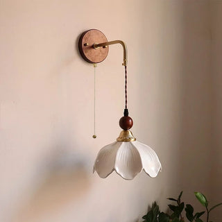Celako™ Caoluna Wall Light | Ceramic Mid Century Modern Living Room Lighting