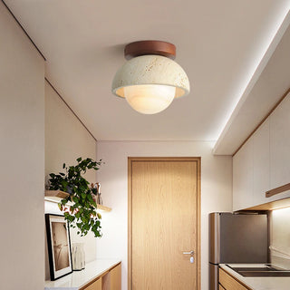 Celako™ Lumaterra Ceiling Light | Yellow Travertine Kitchen Island Lighting