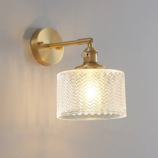 Celako™ Verrel Wall Light | Green Glass Bedroom