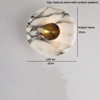 Celako™ Lumia Wall Light | Bulgari Stone Living Room Lighting