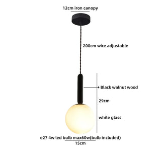 Celako™ Opalla Pendant Light | Ceramic Bedside Lighting
