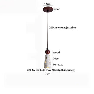 Celako™ Tivori Pendant Light | Travertine Dining Room Lighting
