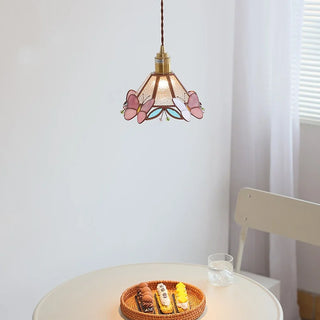 Celako™ Alaria Pendant Light | Glass French Vintage Bedroom Lighting