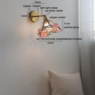 Celako™ Amara Wall Light | Glass Entryway Lighting