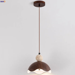 Celako™ Tivorea Pendant Light | Yellow Travertine Japan Wabi Sabi