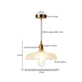 Celako™ Aurello Pendant Light | Glass Kitchen Island Lighting