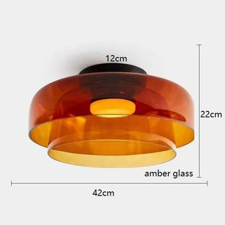 Celako™ Ambrise Pendant Light | Glass Dining Room Lighting