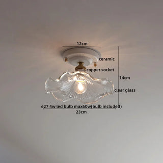 Celako™ Glazea Ceiling Light | Ceramic Copper Kitchen Island Lighting