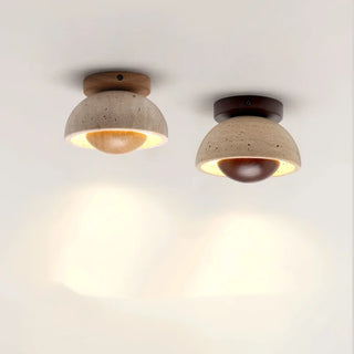 Celako™ Traviso Ceiling Light | Travertine Hallway Lighting
