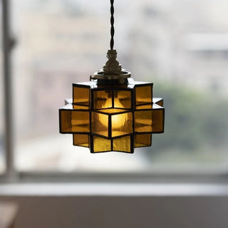 Celako™ Lucentra Pendant Light | Glass Dining Room Lighting