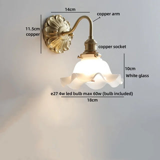 Celako™ Walnox Wall Light | Walnut Wood Bedside Lighting