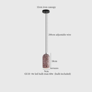 Celako™ Pietrato Pendant Light | Terrazzo Kitchen Island Lighting