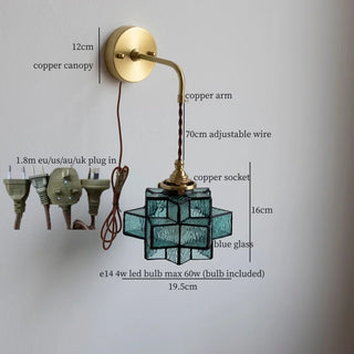 Celako™ Vetrosa Wall Light | Glass Vintage