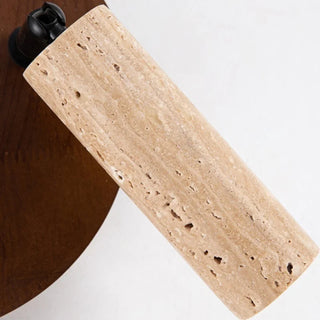 Celako™ Petralux Wall Light | Yellow Travertine Bedroom Lighting