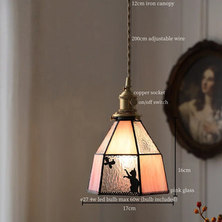 Celako™ Auraglass Pendant Light | Glass Bedroom Lighting
