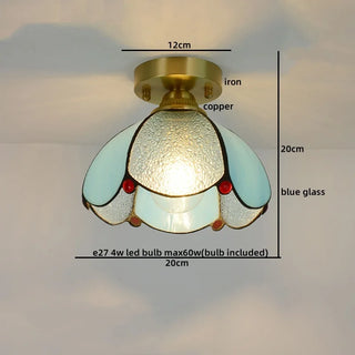 Celako™ Vitreus Ceiling Light | Glass Copper Living Room Lighting