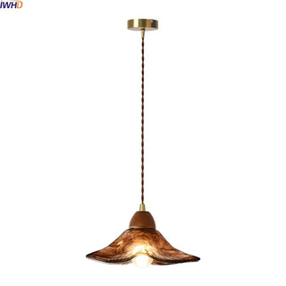 Celako™ Heliora Pendant Light | Glass Bedroom Lighting