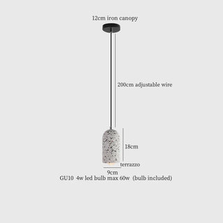 Celako™ Pietrato Pendant Light | Terrazzo Kitchen Island Lighting