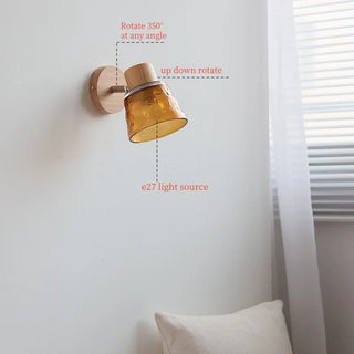 Celako™ Calimbera Wall Light | Glass Living Room Lighting