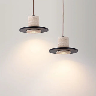 Celako™ Aurepietra Pendant Light | Yellow Travertine Living Room Lighting