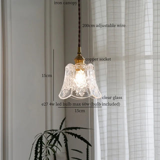 Celako™ Vitriore Pendant Light | Glass Bedroom Lighting