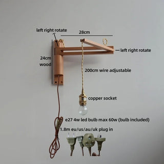 Celako™ Kirei Wall Light | Glass Bedroom Lighting